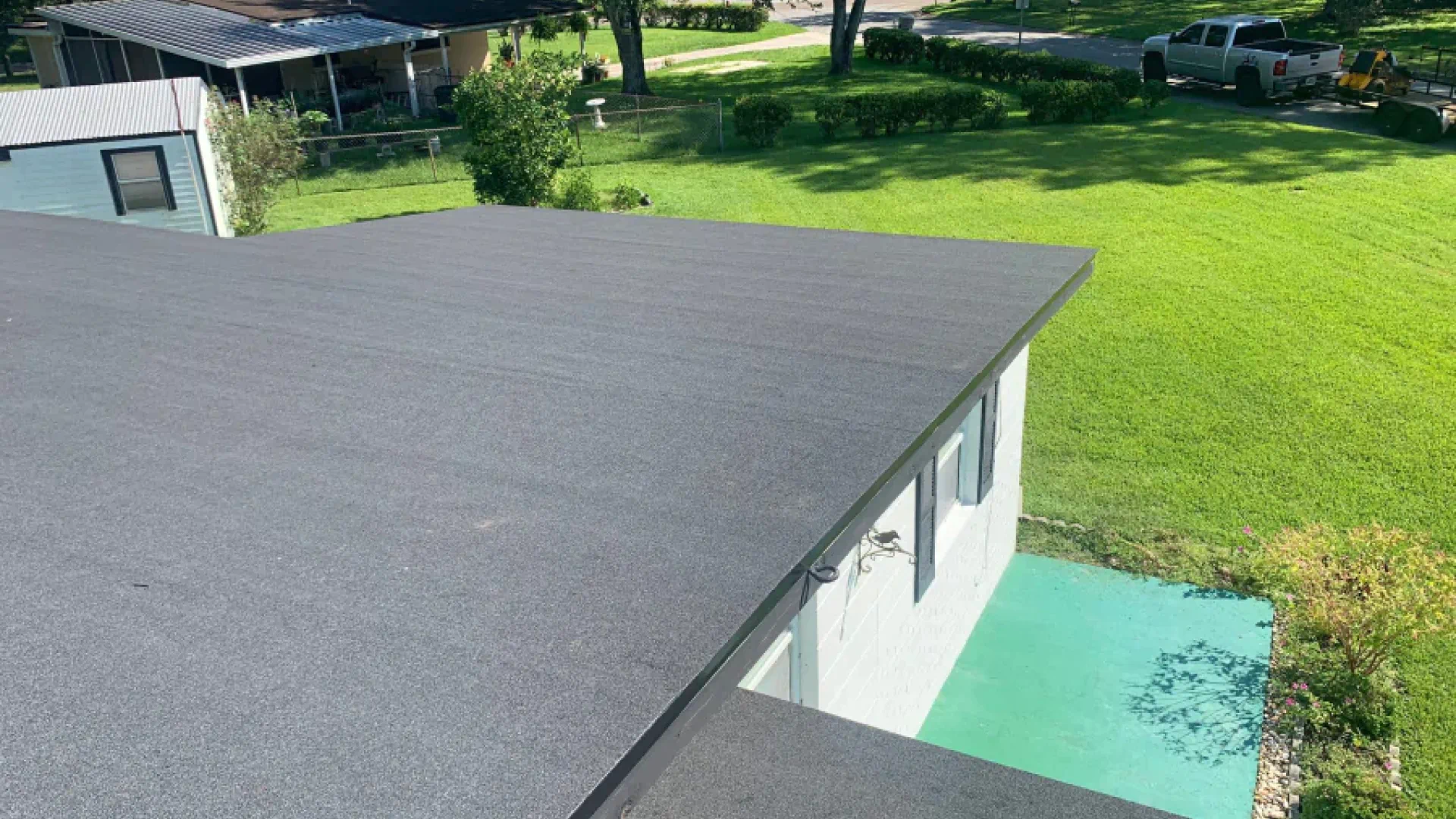 flat roof